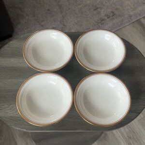 Vintage Set Of 4 1980's Noritake Viceroy #7222 Oval Serving Bowls